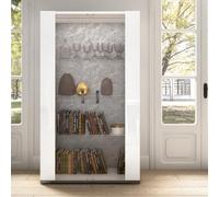 Modern Mara White Italian 2 Door Vitrine