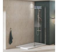 Modern Marbella 760mm Walk in Wetroom Screen with Easy Clean 8mm Glass Shower Enclosure
