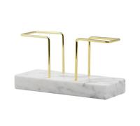 Modern Marble Tissue Dispenser Stable Construction Easy To Clean Surfaces Stand For Type Bathrooms Holders Easy Installation