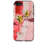 Modern Martini Art with Green Olives Case for iPhone SE (2020) / 7/8
