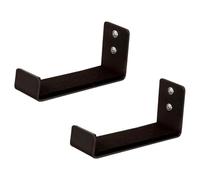 Modern Mat Holder Wall Mounted Aluminum Frame with Protective Felt Lining for Home Organization Wall Rack with Felt