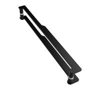 Modern Matte Black Barn Door Pull Handle, 49inch Long (124.5cm), for Sliding Doors, Shower Glass Doors, Available in 17-60inch Sizes, Stylish Home Hardware