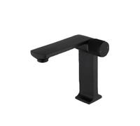 Modern Matte Brass Bathroom Faucet Hot & Cold Mixer Tap Stylish Gold Finish Luxury Basin Sink Faucet for Contemporary Bathroom Décor