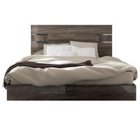 Modern Medea Vintage Oak Italian Bed - Sizes Available