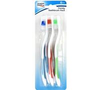 Modern Meditation Quality Pack of 6 Toothbrush Tooth Brushes Camping Best Tooth Brush Re-useable Disposable Tooth Brush Adult Toothbrush