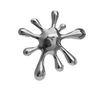 Modern Meets Brooch Vintage Irregular Pattern Brooch Fashion Metal Geometric Circular Pin For Various Occasions Elegant Office Jewelry