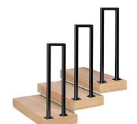 Modern Metal Balustrade Posts with Non-Slip Step Armrest, Complete Fence Grab Bar Kit & Banister Brackets (U 85cm) - Safety Support for Home & Stairs