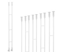 Modern Metal Banister Spindles for Stair Safety in Lofts and Villas