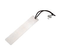 Modern Metal Book Accessory Rectangle Designs Leather Fringe Page Marker Decoration Reading Companion Stylish for Students Commuters