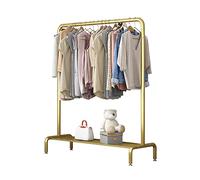 Modern Metal Clothes Rack for Boutique and Retail Store, Free Standing Sleek Design for Fashion Display