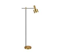 Modern Metal Floor Lamp - Stylish Standing Lamp for Living Room & Bedroom, Adjustable Reading Light with Push Button, Contemporary Design for Home Decor