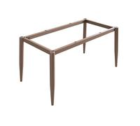 Modern Metal Furniture Leg Kit for Kitchen & Dining Tables, 147x56x72cm, Suction Base & Screws, Ideal for Wood, Glass, and Marble Tops - Durable & Stylish Support.
