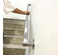 Modern Metal Hand Rails, 1FT 2FT 3FT 4FT 5FT Long Staircase Banister Hand Rails,Non-Slip Grab Rail, for People with Disabilities, the Elderly, and Seniors(19ft/570cm)