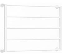Modern Metal Ribbon Storage Rack Wall Mounted Display for Scarves Shawls Belts Towels & Wrapping Paper 5/9 Layer Commercial Retail Storage Solution