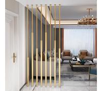 Modern Metal Room Divider Post - Stylish Office & Home Partition Decorative Column for Contemporary Spaces Space-Saving Wall Separator Elegant Interior Design