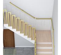 Modern Metal Stair RailingAdjustable 30600cm Wall Mount for Indoor/Outdoor UseIdeal for Hospitals Bathrooms PatiosElegant Gold Finish (100cm Size)