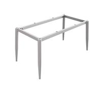 Modern Metal Table Legs for Kitchen & Dining Furniture, Compatible with Marble, Glass & Wood Tops, 90x45x72 cm, White, Includes Suction Cup & Screw.