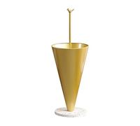 Modern Metal Umbrella Stand, Indoor/Outdoor Organizer for Home & Hallway, Holds 7 Umbrellas, Stylish Green Decor for Entryway & Patio
