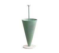 Modern Metal Umbrella Stand, Indoor/Outdoor Organizer for Home & Hallway, Holds 7 Umbrellas, Stylish Green Decor for Entryway & Patio