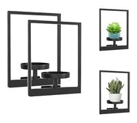Modern Metal Wall Plant HoldersStylish Hanging Planters for Indoor & Outdoor Use Perfect for Living Room Bathroom Patio and Window ShelvesElevate Your Greenery!