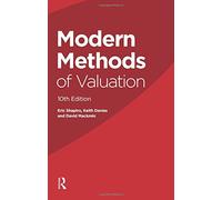 Modern Methods of Valuation