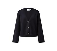 Modern Milanese V-Neck Cardigan with Signature Buttons Women COMMA Bleu 40