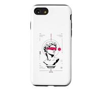 Modern Mind Classic Form Geometric Bust Design Minimal Case for iPhone SE (2020) / 7/8