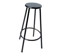 Modern Miniature Stool Iron Tall Stool Model Figurine for 1: 12 Scale Doll House Decorating Accessory Club Scene Props Doll House Furniture High