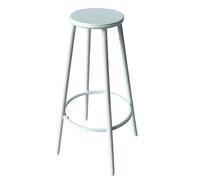 Modern Miniature Stool Iron Tall Stool Model Figurine for 1: 12 Scale Doll House Decorating Accessory Club Scene Props Doll House Furniture High