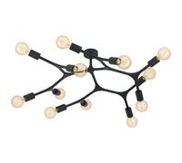 Modern Minimal Design Black Ceiling Light 12 Lights GL0565