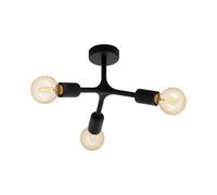 Modern Minimal Design Ceiling Light Black 3 Lights GL0567