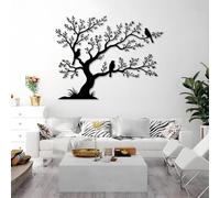 Modern minimalist art metal wall decor Life Birds and Tree Bird Branch Nature Inspired Sign Spiritual Sculpture ation Living Room Bedroom Hangings