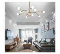 Modern Minimalist Atmospheric Magic Bean Chandelier Bedroom Restaurant Study - Branch LED Pendant Lamp Interior Lighting,Ceiling Lighting