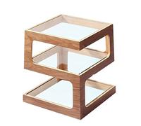 Modern Minimalist Coffee Table - Square s Side Table for Living Room, Solid Wood Sofa Corner Fur, Slish and Functal Home Decor