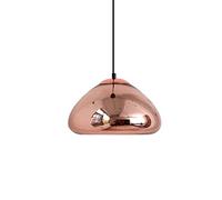 Modern Minimalist Glass Pendant Lamp Electroplated Round Drum Design Single-Head Hanging Light Ideal for Bar Counter Stylish Illumination Fixture for Home Decor