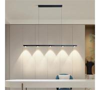 Modern Minimalist Long Strip Chandelier Luxury Nordic Pendant Light for Restaurant Reception Home Decor Lighting Elegant Contemporary Illumination.