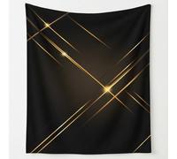 Modern Minimalist Microfiber Throw Blanket Ultra Soft Luxury Elegant Abstract Art Geometric Lines Cozy Warm Lightweight Decorative Blanket Flannel Blanket for Bed 32in × 59in (80cm × 150cm)