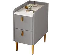 Modern Minimalist Narrow Side Table Light Luxury Small Rock Coffee Table for Bedroom & Living Room Compact Design 30x45x50cm Ideal for Small Spaces