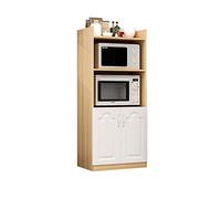 Modern Minimalist Sideboard - Multi-Function Double Door Cabinet Vertical Storage Locker Large Kitchen Rack & Buffet Cabinet for Dining Room & Living Room