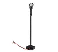 Modern Minimalistic LED Spotlight, Household Adjustable Little Spotlight Aluminum Cupboard Small Spot Lamps for Painting Plants Jewelry Showcase Hallway (Black)