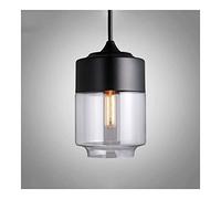 Modern Modern Geometric Glass Pendant Light Industrial Vintage Farmhouse Hanging Lamp Adjustable Suspension Ceiling Lighting Fixtures for Kitchen Island Dining Room Coun