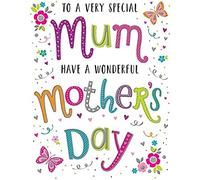 Modern Mother's Day Card Mum - 8 x 6 inches - Regal Publishing