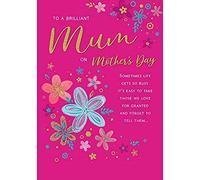 Modern Mother's Day Card Mum - 9 X 6 inches - Regal Publishing