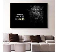 Modern Motivational Lion Canvas painting On the Wall Posters Prints Wall Picture for Living Room Office Home Wall Decor 30x45cm Frameless