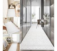 Modern Narrow Hallway Runner Rug Non Slip Washable Long Carpet with Rubber Backed, Area Rugs Runners for Living Room Kitchen Bedroom Entryway - Width 60cm 70cm 80cm 90cm 100cm 120cm ( Size : 60×350cm/