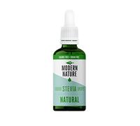 Modern Nature Natural Flavour Drops | Sugar Free Coffee Syrup, Liquid Stevia Sweetener, Zero Calorie, Natural Sweetner Flavor Drops | Perfect for Coffee, Protein Shakes, Baking & Drinks - 50ml
