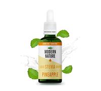 Modern Nature Pineapple Flavour Drops | Sugar Free Stevia Sweetener 50ml