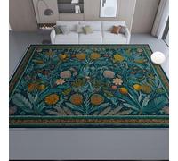 Modern Navy Blue Minimalist Geography Area Rug Soft Short Pile Non-Slip Washable Ideal for Living Room and Bedroom 120x180 cm Elegant Design