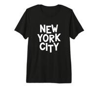 Modern New York City Graphic NYC Typography Premium T-Shirt