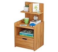 Modern Nightstand with Storage Drawer 33cm x 26cm x 60cm Stylish nizer Box Space-Saving Design Ideal for Bedroom & Living Room (Color: C)